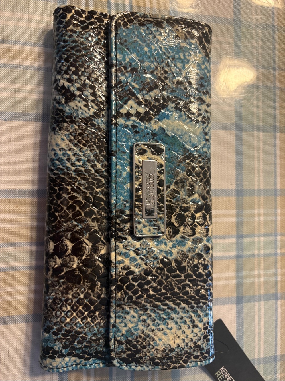 Kenneth Cole Reaction Snake-Print Wallet